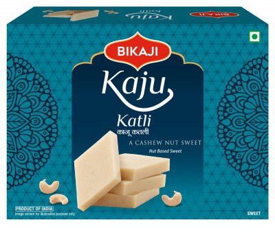 Bikaji Kaju Katli - Authentic Indian Sweet | 200g Pack