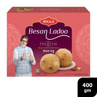 Bikaji Premium Besan Ladoo 400 g