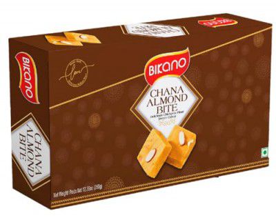 Bikano Chana Almond Bite - 350gram Sweets Mithai