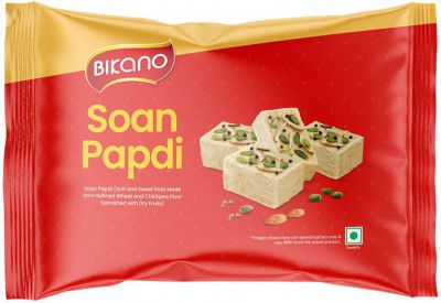 Bikano Premium Soan Papdi Pouch  (400 g)