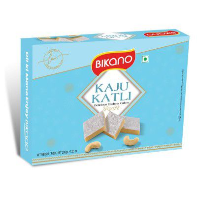 Bikano Royal Kaju Katli Premium Indian Sweet | – 200g