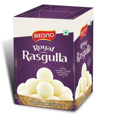 Bikano Royal Rasgulla | Authentic Indian Sweet dish, 1 kg