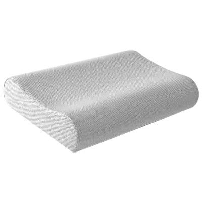Billebon Premium Memory Foam Pillow Cervical Pillow for Neck and Shoulder Pain Contour Pillow Bed Pillow Ergonomic Support Pillow with Washable Cover, Small Size (19 X12 X 3.25) inch