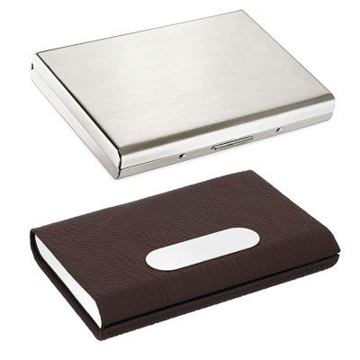 Billionbag 1107 Card Holder - Pack of 2 (Silver)