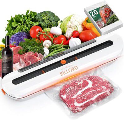 Billord Vacuum Sealer Machine for Food - Food Vacuum Sealer, Automatic Food Sealer Machine
