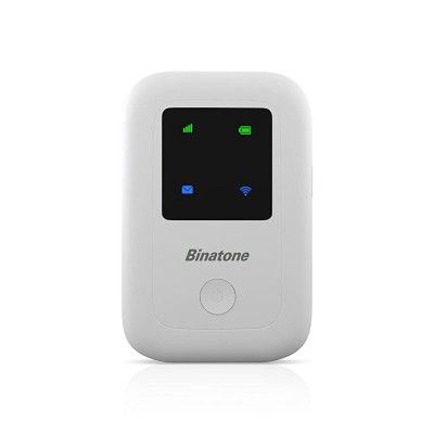 Binatone 4G MiFi Device BMF423-3G/4G LTE Advanced 150 mbps Mobile Wi-Fi Hotspot Device