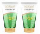 Biofresh Aloe Vera Gel | 100% Organic for Skin with Vitamin E and Antiseptic Herbs-150ml (Pack of 2)...