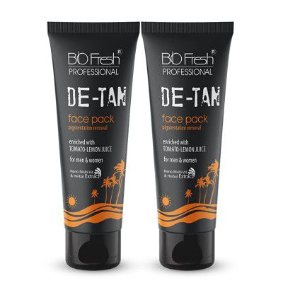 Biofresh Herbal De tan Face Pack 75 ml Pack of 1