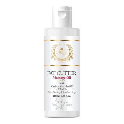Bioly White Charm Fat Cutter (Slimming Oil) Anti Cellulite Body Massage Oil for Slimming - 200 ML