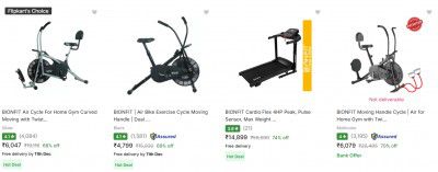 BIONFIT Cardio Equipment Upto 70% Off