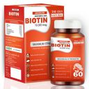 Biotin Tablets for Hair Growth 60 Veg Tablets...