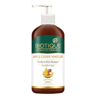 Biotique Apple Cider Vinegar Hair Shampoo, for All Hair Types, 300ml