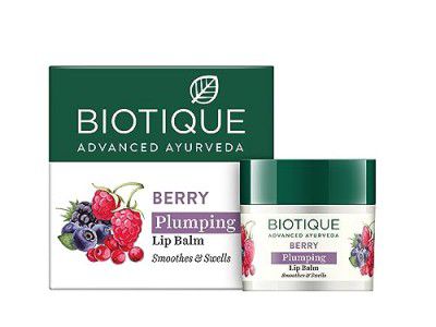 Biotique Berry Plumping Lip Balm | Smooths and Nourishing | | All Skin Types | 12G