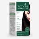 Biotique Bio Herbcolor Conditioning Hair Color, 50g + 110ml - Darkest Brown 3N (Pack of 1)...