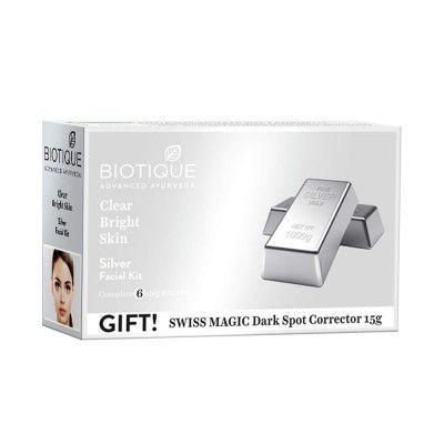 Biotique Bio Silver Facial Kit, 65g