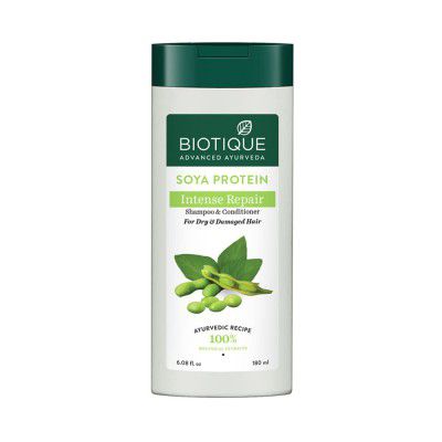 Biotique Bio Soya Protein Fresh Nourishing Shampoo, 180 ml