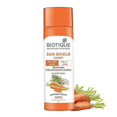 Biotique Carrot Face & Body Sun Lotion  120ml
