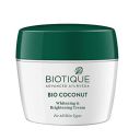 Biotique Coconut Brightening Instant Glow Cream | Reduces Dark Spots and Protects Ageing |  All Skin Types | 175gm...
