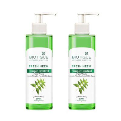 Biotique Fresh Neem Pimple Control Face Wash | 200mL
