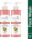BIOTIQUE Fruit Brightening |Brightens & Soften Skin, 100% soap free|Men & Women Face Wash (400 ml)...