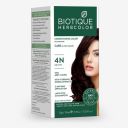 Biotique Herbcolor Conditioning Hair Colour l Ammonia Free Hair Color | 50g + 110ml| Brown 4N (Pack of 1)...