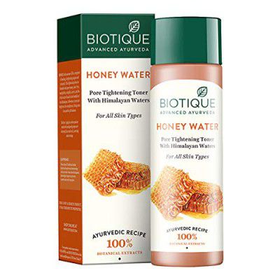 Biotique Honey Water Pore Tightening Toner, 120ml