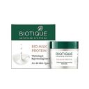 Biotique Milk Protein Instant Glow Brightening Face Pack For All Skin Types, 50gm...