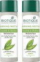 BIOTIQUE MORNING NECTAR Pore Tightening Purifying Toner Pack of (120ML X 2)...