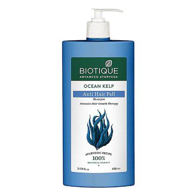 Biotique Ocean Kelp Anti Hairfall Shampoo | Intensive Hair Growth Therapy