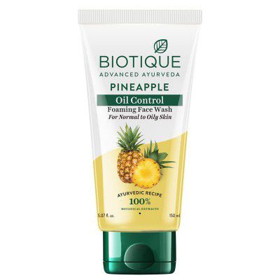 Biotique Pineapple Oil Control Foaming Face Wash - 150ml