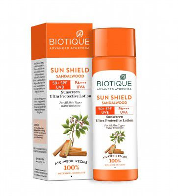 Biotique Bio Sandalwood Sunscreen Ultra Soothing Face Lotion, 190ml