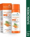 BIOTIQUE Sunscreen - SPF 40+ PA+++ Sun Shield Carrot Lotion UVB/UVA | Ultra Protective Sunscreen|For men & Women  (190 ml)...