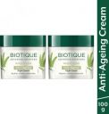 BIOTIQUE Wheat Germ Anti- Ageing Night Cream Reduces Fine Lines & Lightens dark Spots  (100 g)...