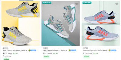 Birde Men’s Sports Shoes from ₹269