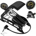 BIRDLINE Double Cylinder Portable High Pressure Foot Air Pump Compressor for Car and Bike...