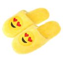 BIRMON Emoji Cute Cartoon Smiley Slipper Soft Stuffed Slippers (Smiley 9-10 Size)...