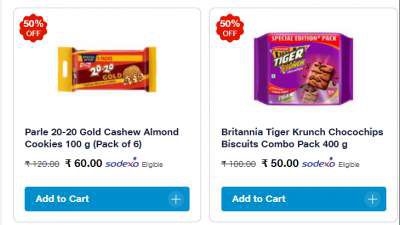 jioMart - Biscuits & Cookies Upto 50% Off