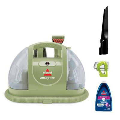 Bissell Little Green Multi-Purpose Portable Carpet and Upholstery Cleaner, Little Green, Carpet Cleaner