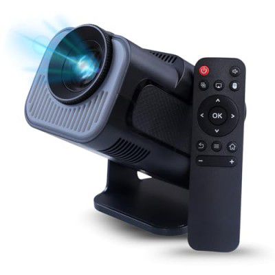 Bitechkart Bit470 Mini Projector: 4K Support with 30FPS, 1080P Full Hd
