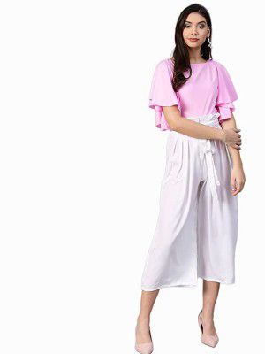 BITTERLIME Women Palazzo&Top