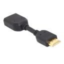 BKN® High Speed HDMI Male to Female Swivel Adapter HDMI Extension Cable for Google Chrome Cast -10cm (Black)...