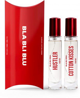 BLA BLI BLU Hustler & Cotton Kisses Unisex Perfume Combo