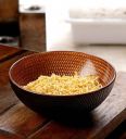 Black 300 ML Glass Textured 1 Pcs Serving Bowls...