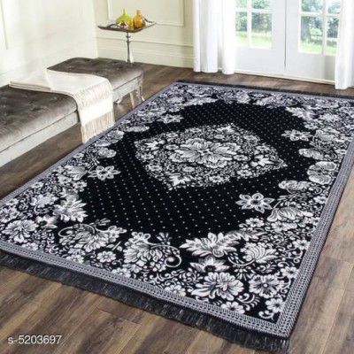 Black Acrylic Carpet (138cm X 190cm)