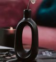 Black Ceramic Ryan Table Vases...
