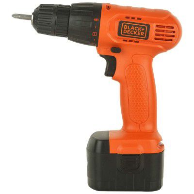 Black + Decker CD121B2-IN 12V 10 millimeters Ni-Cd Cordless Variable Speed Drill Machine  
