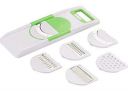 Black liger Unbreakable Plastic 6-in-1 Slicer Set 7-Pieces...