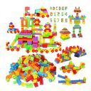 Black Olive Building Block Toys Set- 130 Pcs Toy Building Bricks Smart Activity Fun and Learning Train Blocks for Kids, Building Blocks for Kids Baby Boys, Girls and Toddlers (Multicolor, Set of 1)...