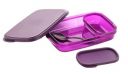 Black Olive Compact Plastic Lunch Box - 1 Pcs Single-Layer Leakproof Food Container (Multicolor)...
