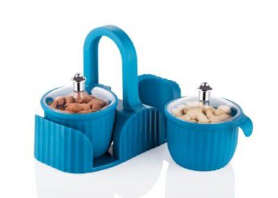 Black Olive Dry fruit box with tray- Multipurpose Storage Container (2 PCS SET)